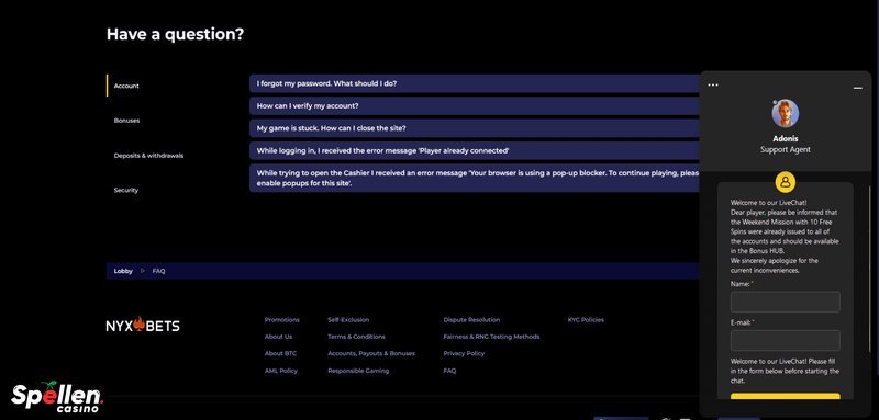 Nyx bets casino, nyxbets online casino